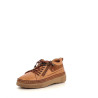 Baskets Basses Marron en Cuir